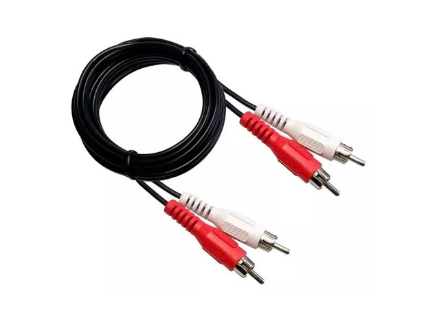 &+ CABLE AV 2 RCA A 2 RCA 1,5 MTS